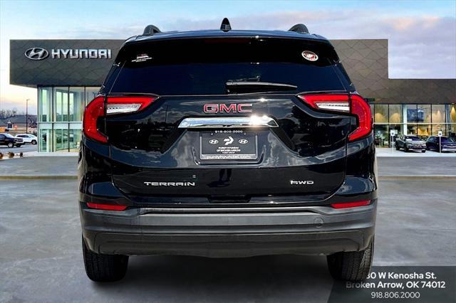 used 2022 GMC Terrain car, priced at $22,111