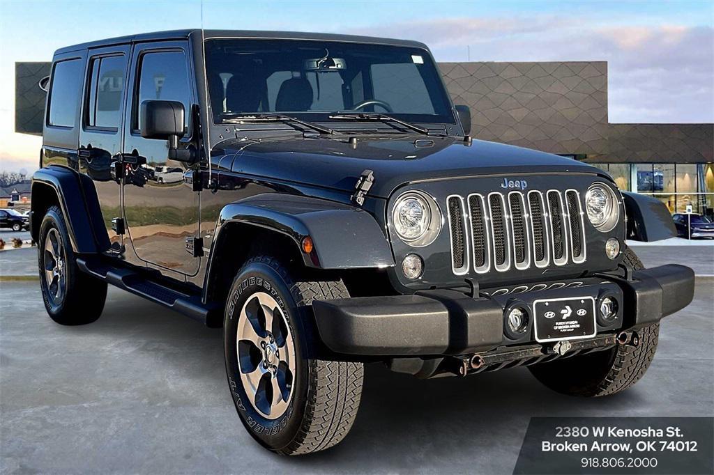used 2018 Jeep Wrangler JK Unlimited car, priced at $25,444