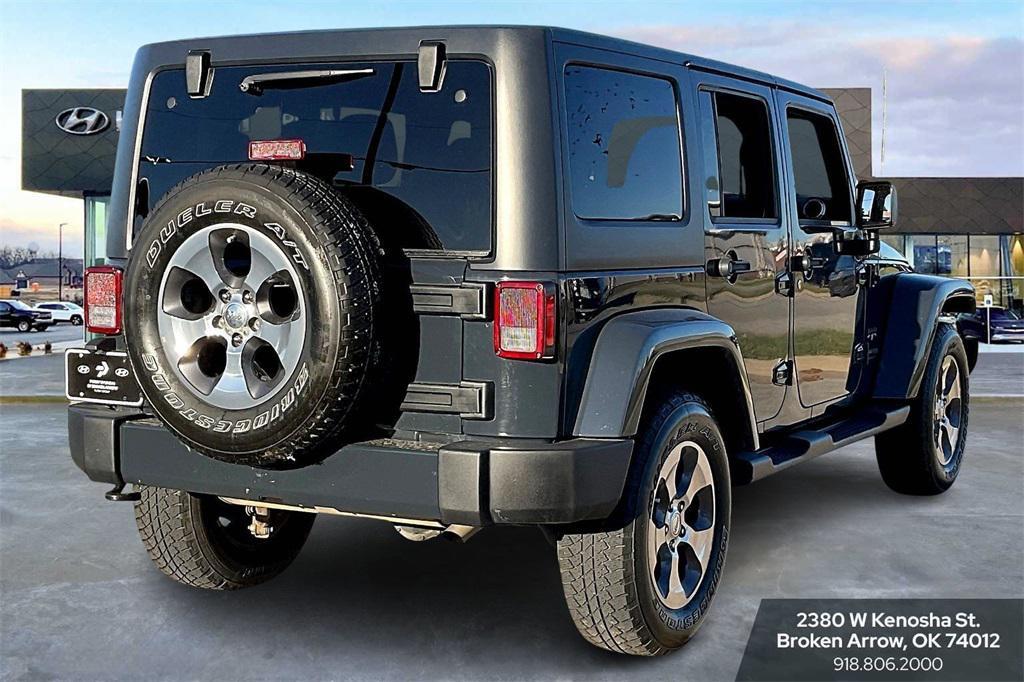 used 2018 Jeep Wrangler JK Unlimited car, priced at $25,444