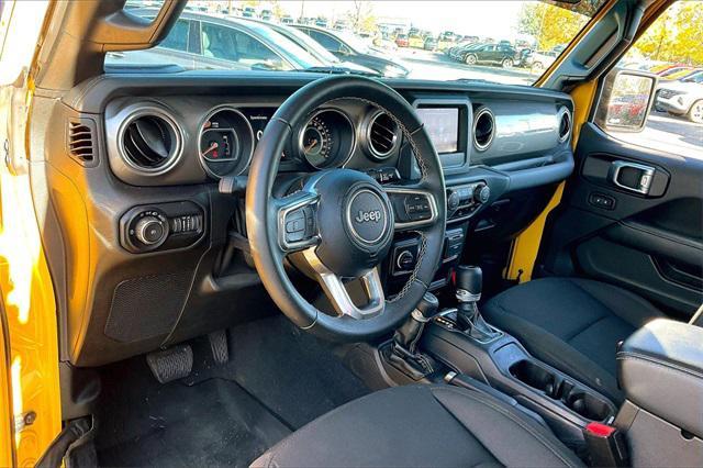 used 2021 Jeep Wrangler Unlimited car, priced at $32,411