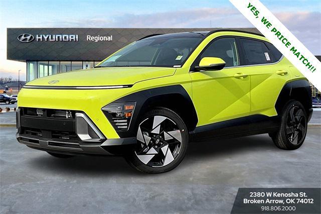 new 2025 Hyundai Kona car, priced at $33,065