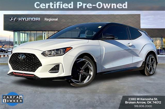 used 2020 Hyundai Veloster car, priced at $21,611