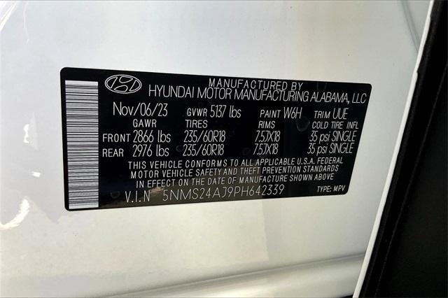 used 2023 Hyundai Santa Fe car, priced at $28,211