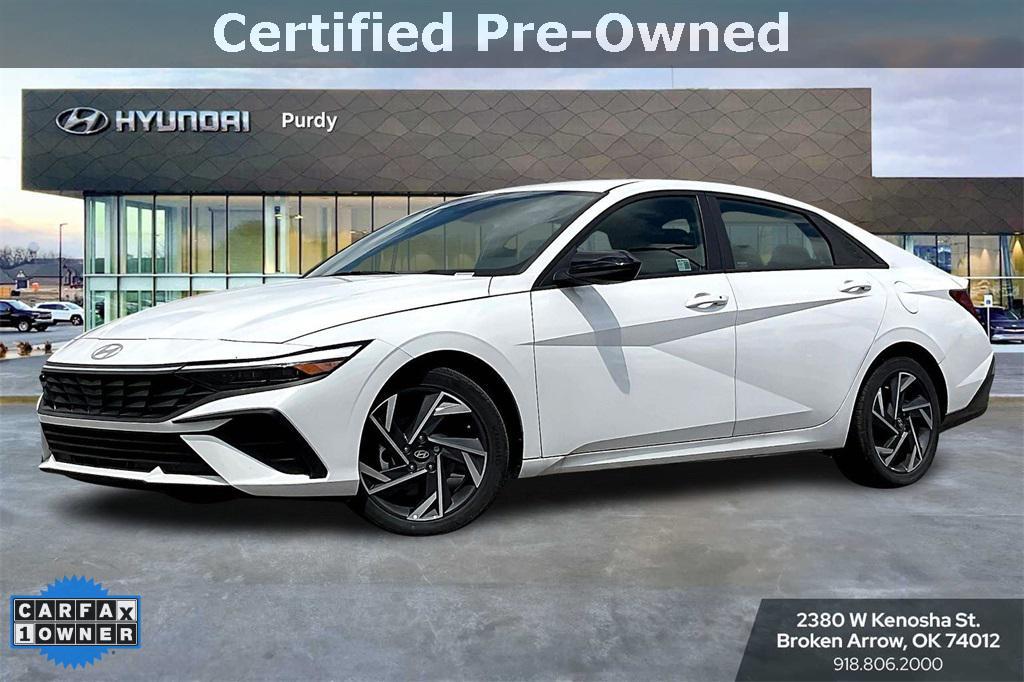 used 2025 Hyundai Elantra car, priced at $22,111