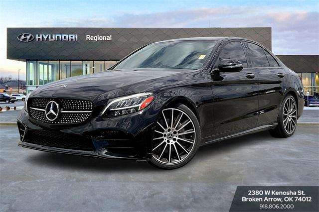 used 2019 Mercedes-Benz C-Class car, priced at $23,611