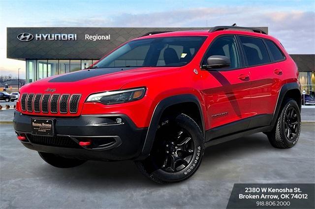 used 2019 Jeep Cherokee car, priced at $19,711
