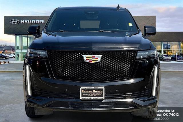 used 2023 Cadillac Escalade car, priced at $69,611