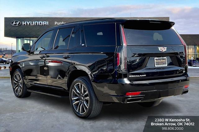used 2023 Cadillac Escalade car, priced at $69,611