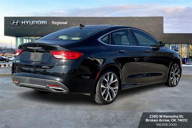 used 2015 Chrysler 200 car, priced at $14,511