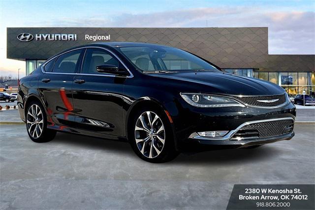 used 2015 Chrysler 200 car, priced at $14,511