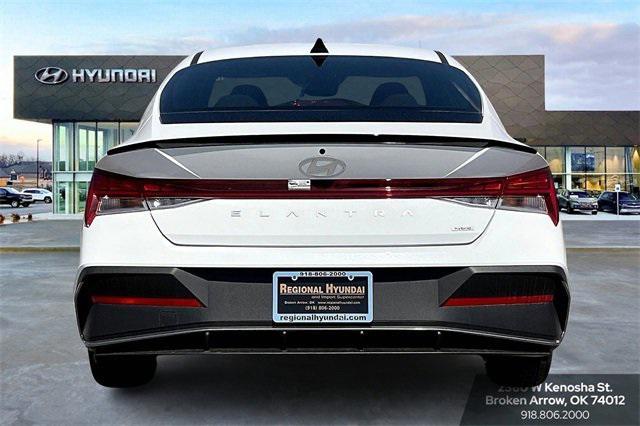 new 2025 Hyundai Elantra car, priced at $25,807
