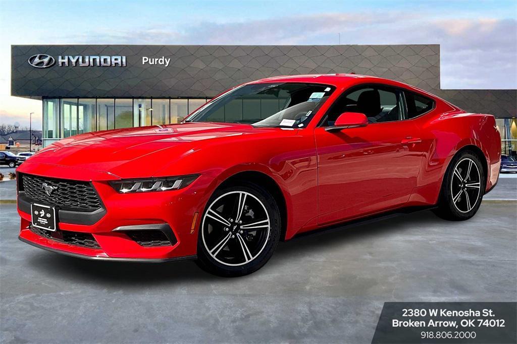 used 2024 Ford Mustang car, priced at $27,355