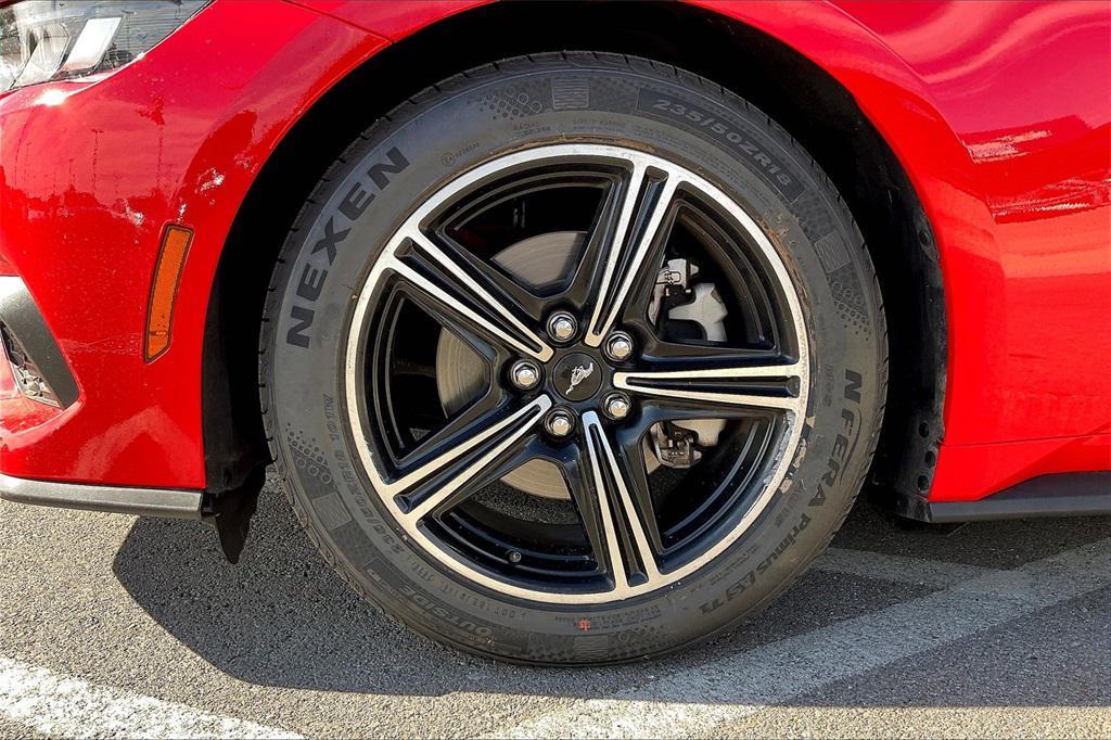 used 2024 Ford Mustang car, priced at $27,355