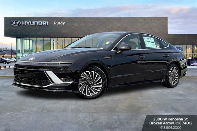 new 2025 Hyundai Sonata Hybrid car, priced at $35,569
