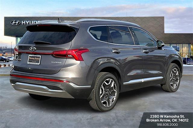 used 2021 Hyundai Santa Fe car, priced at $26,311