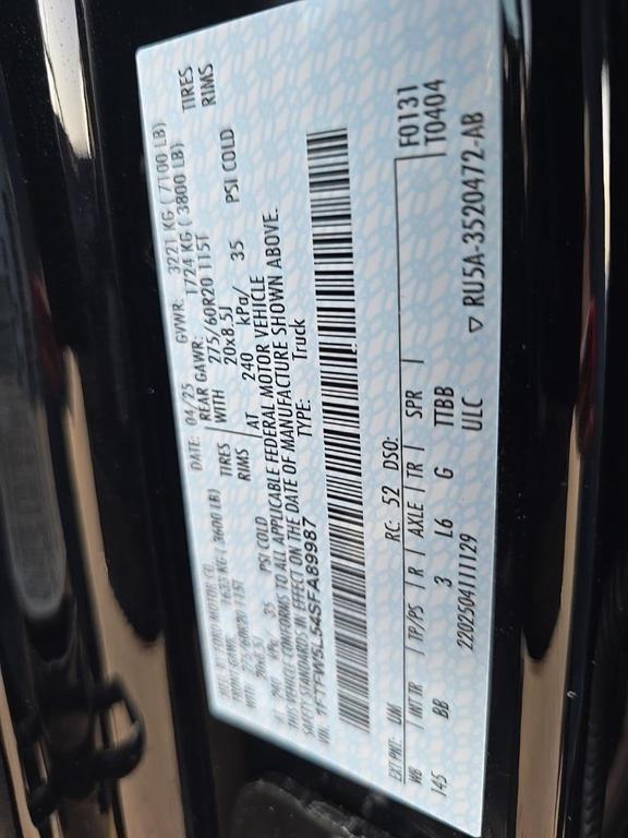 used 2025 Ford F-150 car, priced at $62,566