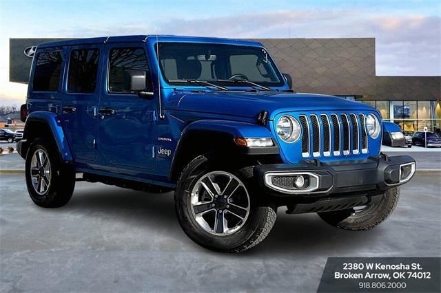 used 2023 Jeep Wrangler car, priced at $35,211