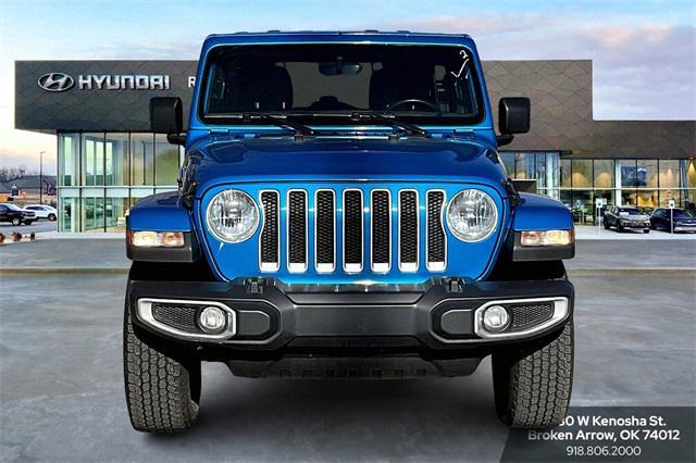 used 2023 Jeep Wrangler car, priced at $35,211