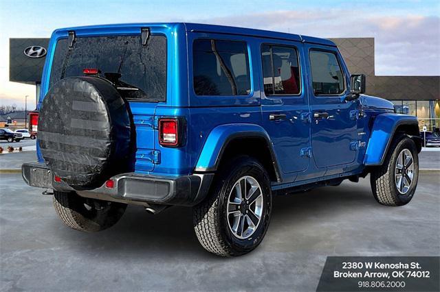 used 2023 Jeep Wrangler car, priced at $35,211