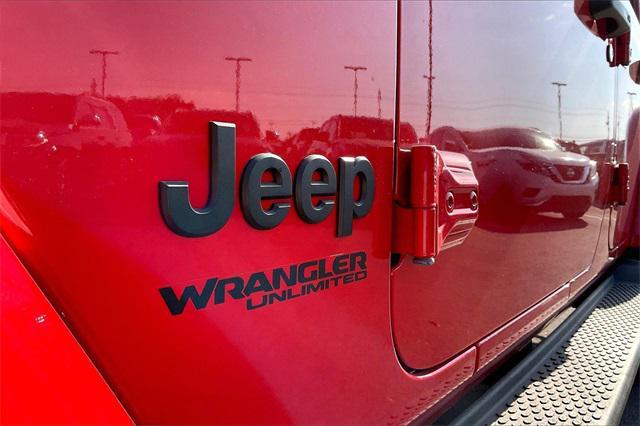 used 2021 Jeep Wrangler Unlimited car, priced at $36,211