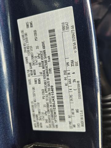 used 2018 Ford F-150 car, priced at $26,311