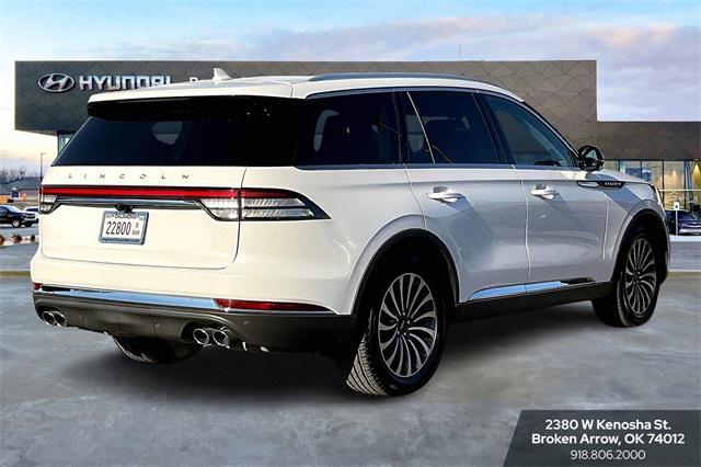 used 2021 Lincoln Aviator car, priced at $41,511