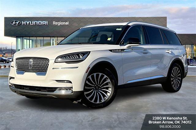 used 2021 Lincoln Aviator car, priced at $41,511