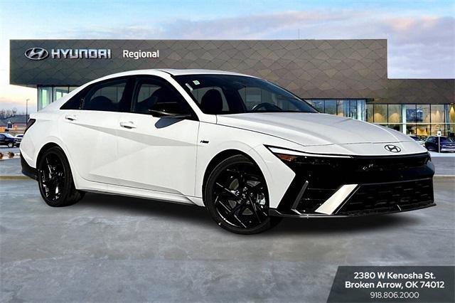 new 2025 Hyundai Elantra car, priced at $29,154