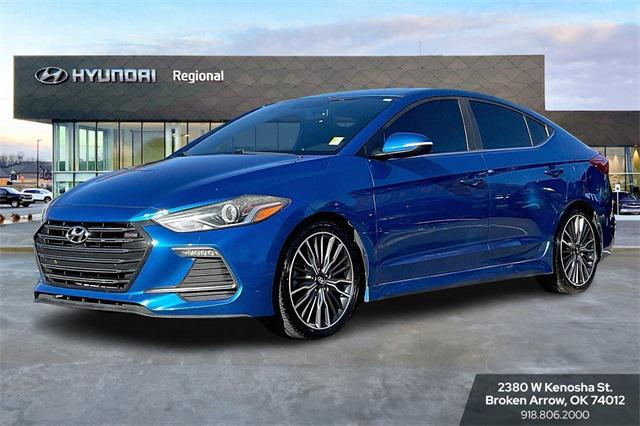 used 2018 Hyundai Elantra car, priced at $13,211