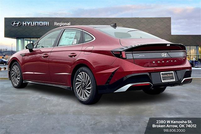 new 2025 Hyundai Sonata Hybrid car, priced at $35,252