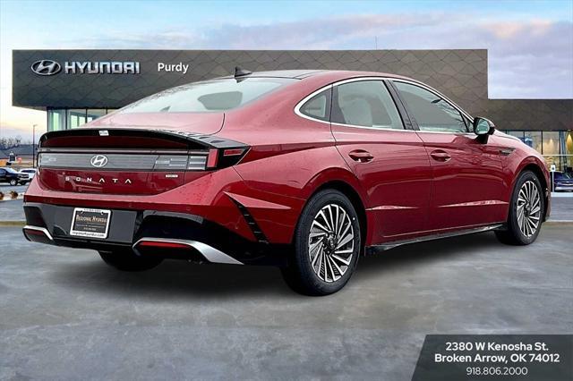 new 2025 Hyundai Sonata Hybrid car, priced at $36,062
