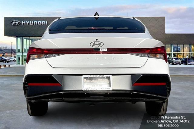 new 2025 Hyundai Elantra car, priced at $24,562