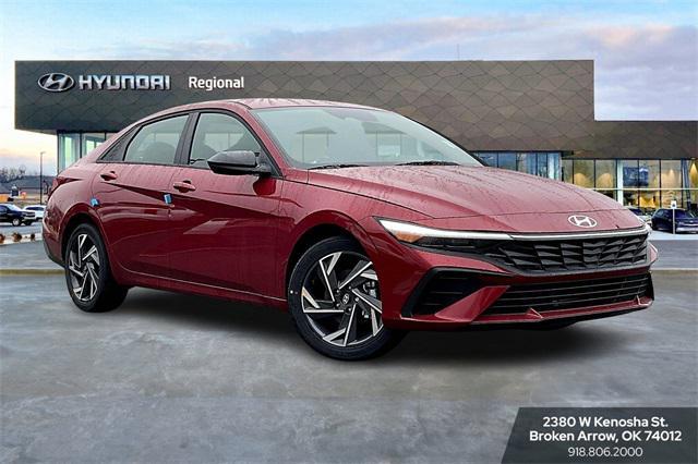 new 2025 Hyundai Elantra car, priced at $24,122