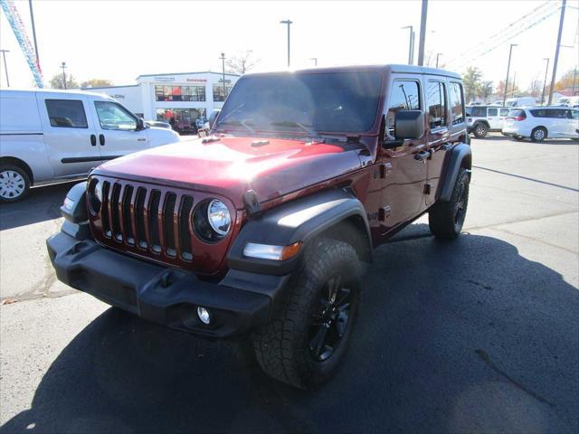 used 2021 Jeep Wrangler Unlimited car, priced at $33,995