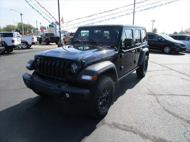 used 2021 Jeep Wrangler Unlimited car, priced at $34,995