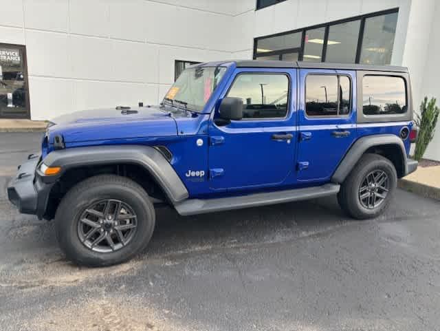 used 2020 Jeep Wrangler Unlimited car, priced at $31,675