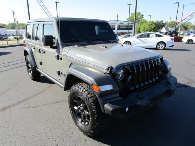 used 2020 Jeep Wrangler Unlimited car, priced at $37,995