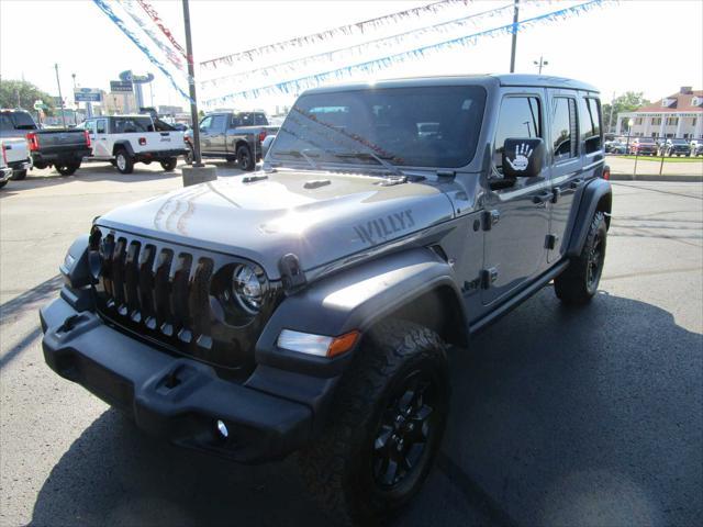 used 2020 Jeep Wrangler Unlimited car, priced at $37,995