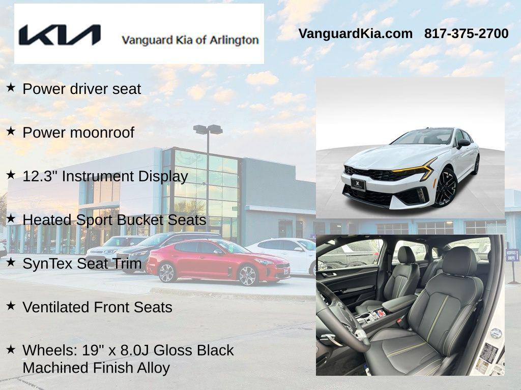 new 2026 Kia K5 car, priced at $33,116