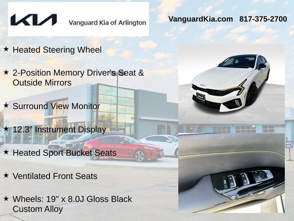 new 2026 Kia K5 car, priced at $36,879