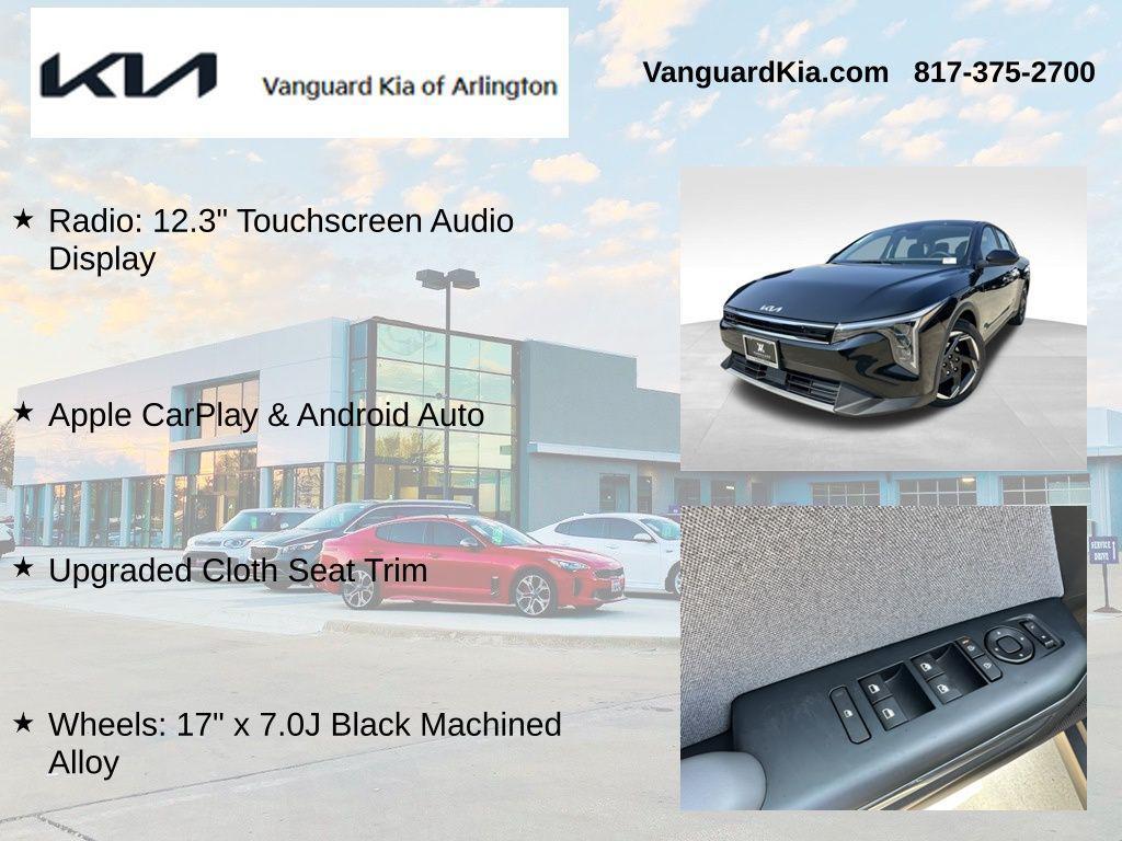 new 2025 Kia K4 car, priced at $23,558