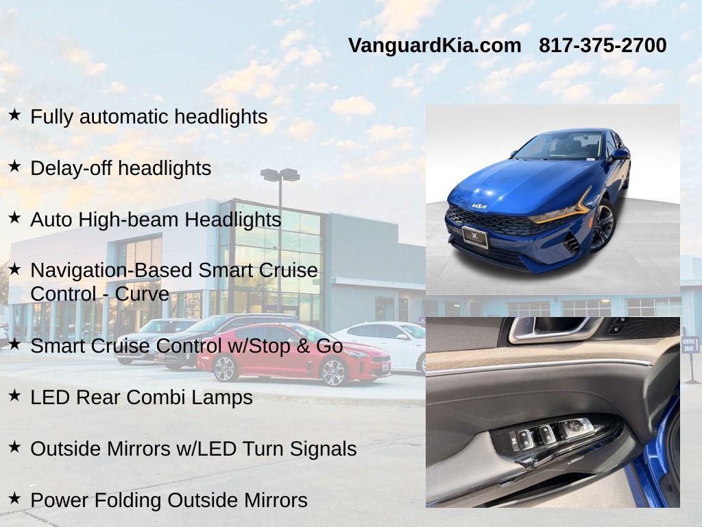 used 2022 Kia K5 car, priced at $23,101