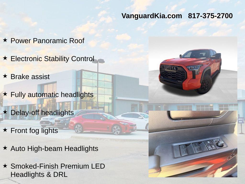 used 2022 Toyota Tundra Hybrid car, priced at $55,946