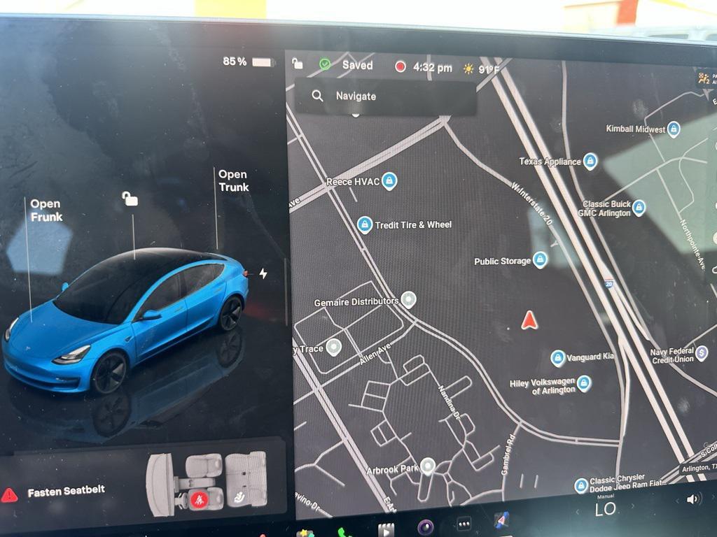 used 2023 Tesla Model 3 car, priced at $22,474