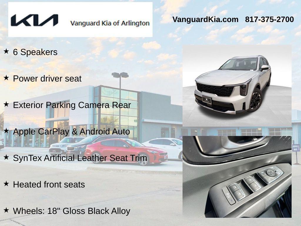 new 2026 Kia Sorento car, priced at $33,475