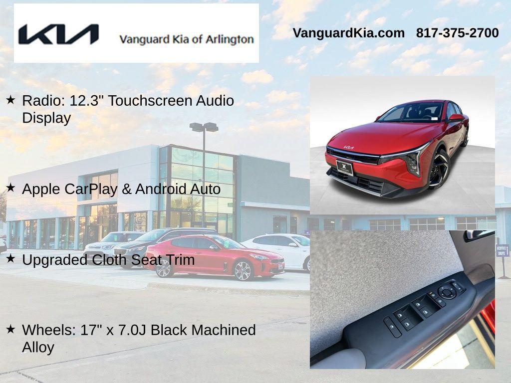 new 2025 Kia K4 car, priced at $23,938
