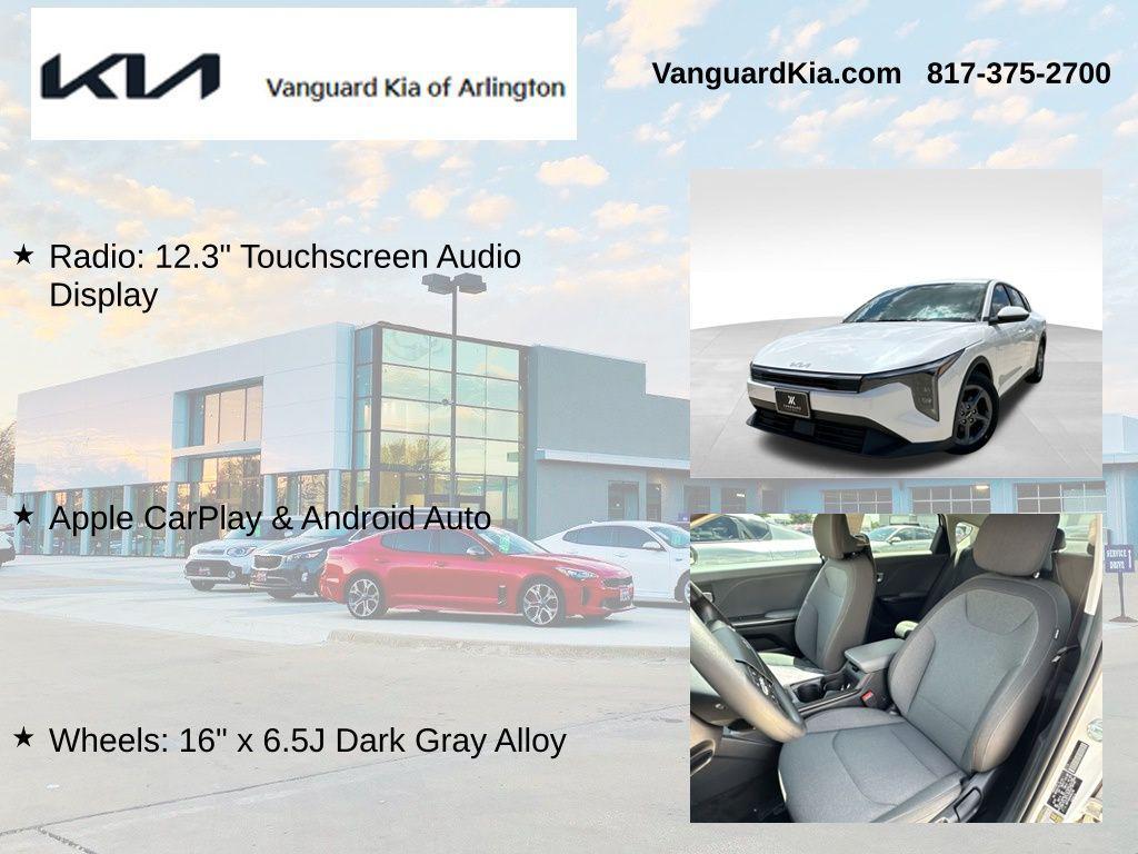new 2025 Kia K4 car, priced at $23,426