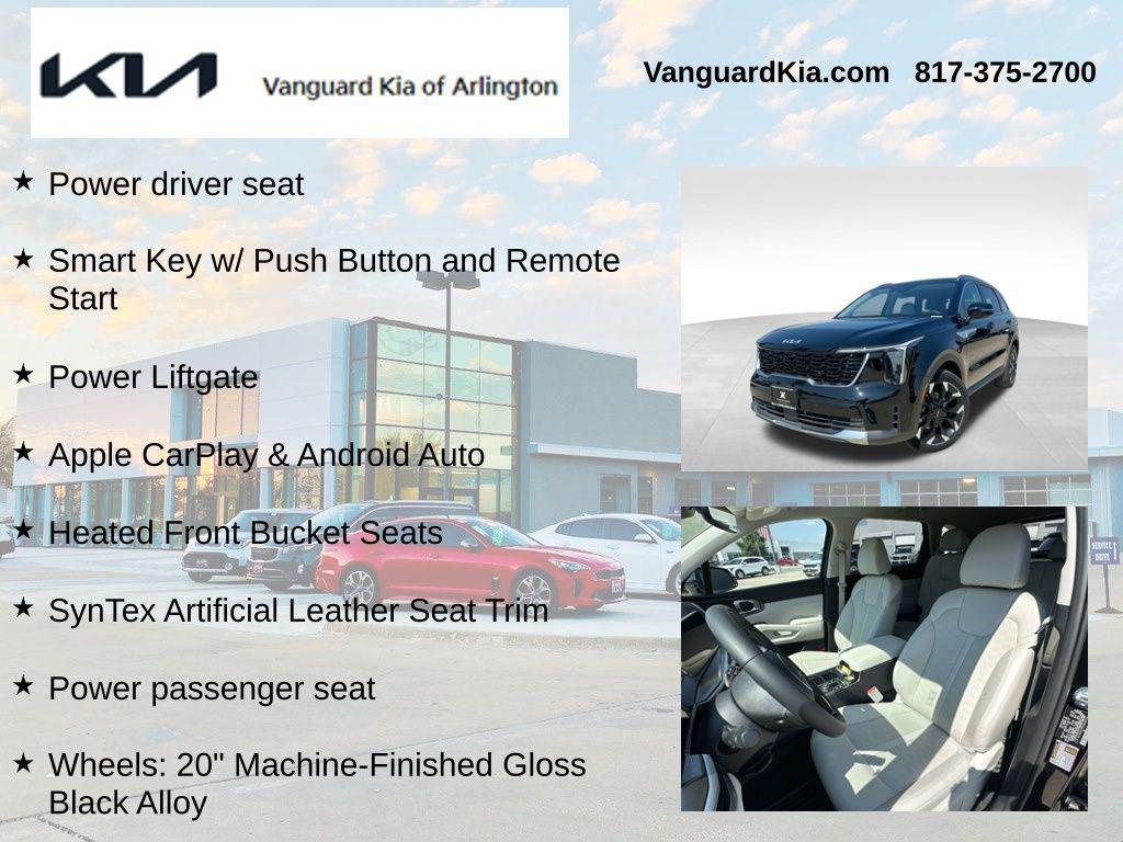 new 2025 Kia Sorento car, priced at $33,478