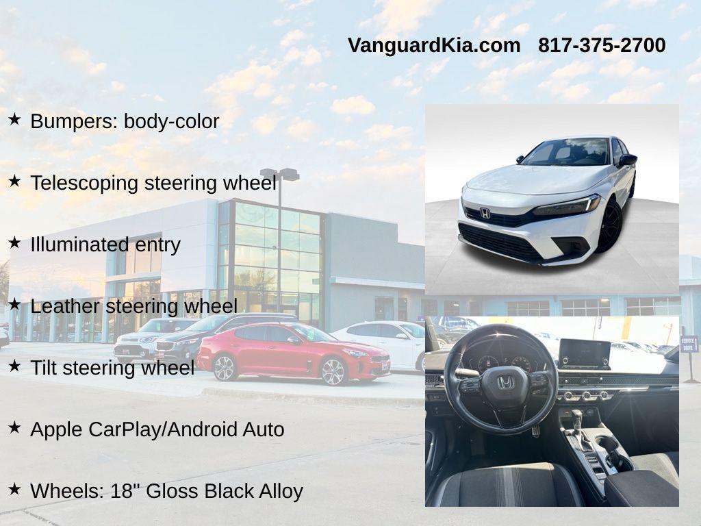 used 2022 Honda Civic car, priced at $22,644