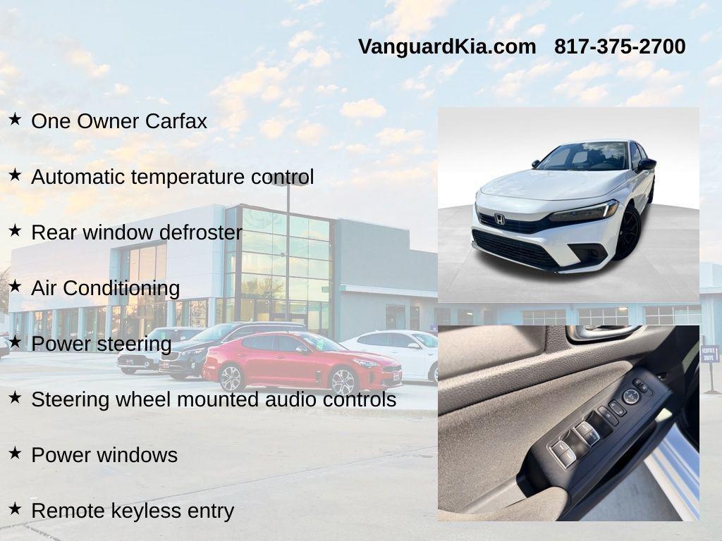 used 2022 Honda Civic car, priced at $22,107